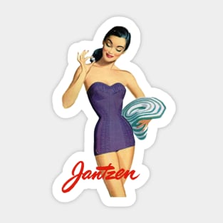 Vintage Swimwear 4 Sticker